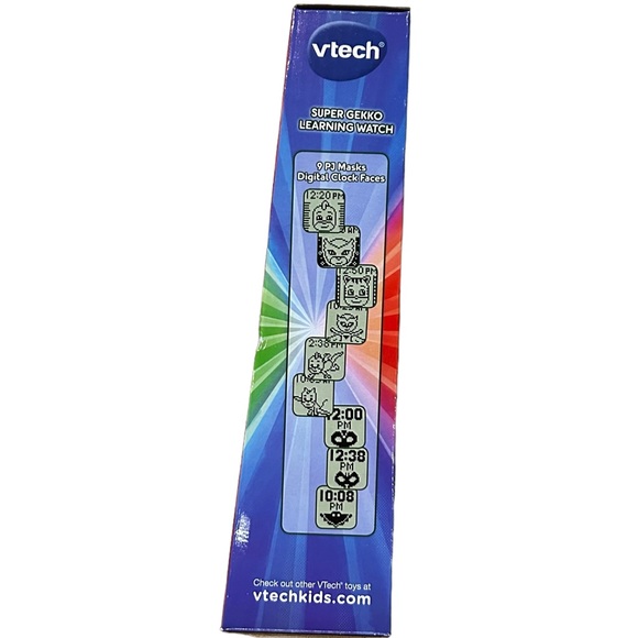 Vtech PJ Masks Super Gekko Learning Watch. - Picture 7 of 7